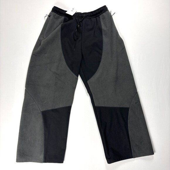 Nike Tech Boreas Pants Oversized Straight Leg Open Hem Sz L NWT IB3365-010